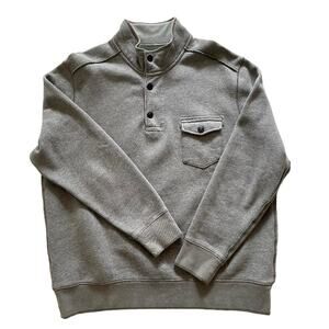 Tommy Bahama Jeans Island Crafted Gray‎ with Green Trim Size X-Large